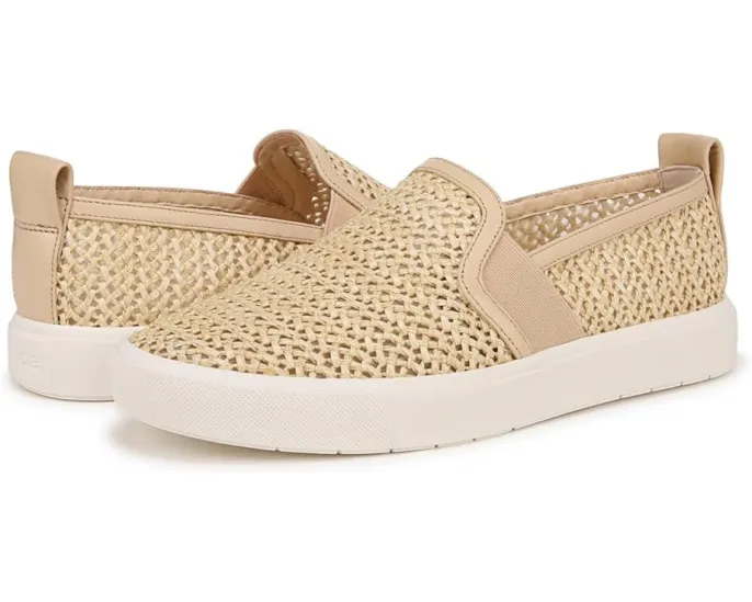 Кроссовки Vince Blair без шнуровки из кожи с эластичными вставками