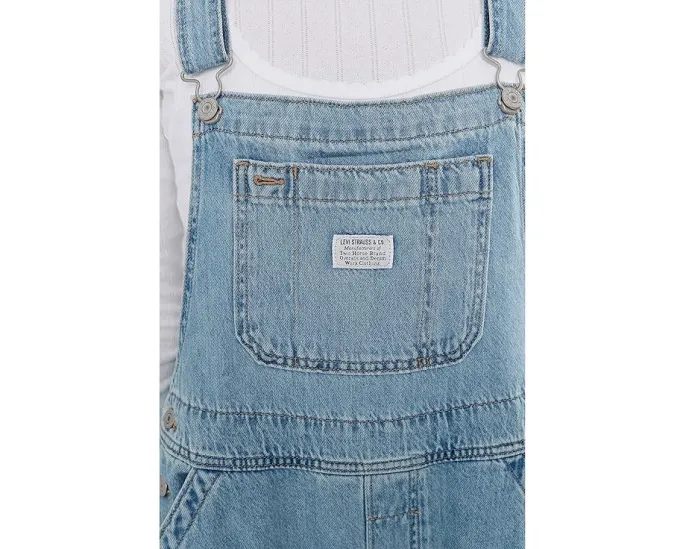 Комбинезон Levi's® Premium XL с широкими штанинами и нагрудным карманом