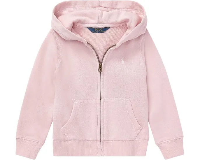 Детское худи Polo Ralph Lauren Kids из мягкого флиса с капюшоном