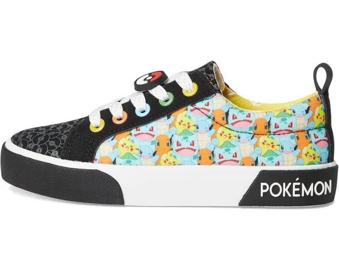 Детские кроссовки Ground Up Pokemon Low Top с принтом персонажей