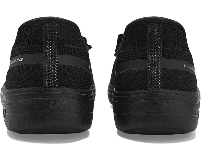 Женские слипоны SKECHERS Hands Free Slip-Ins Arch Fit Inspire с поддержкой свода стопы и стразовым бантом