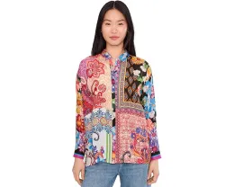 Блузка The Audrey из 100% шелка от Johnny Was