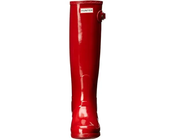 Высокие глянцевые резиновые сапоги Hunter Original Tall Gloss