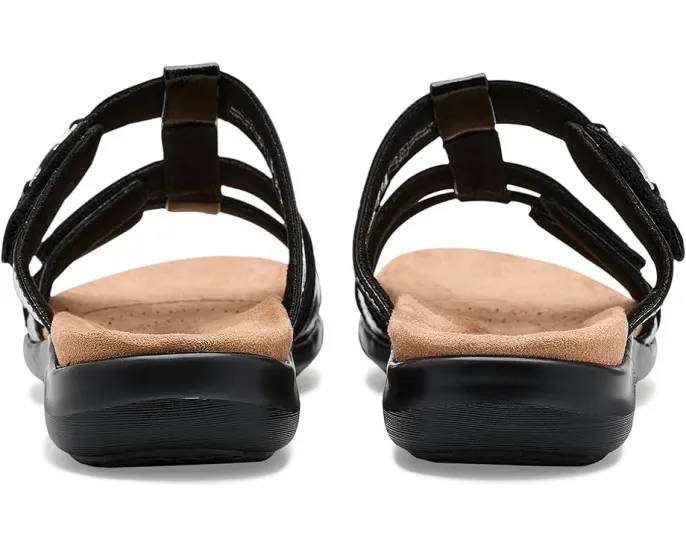 Сандалии Clarks Kitly Pearl с ремешками на липучке и текстильной подкладкой