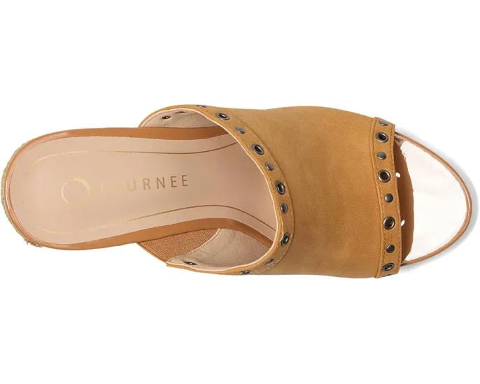 Сандалии Yari на танкетке в стиле эспадрильи от Journee Collection