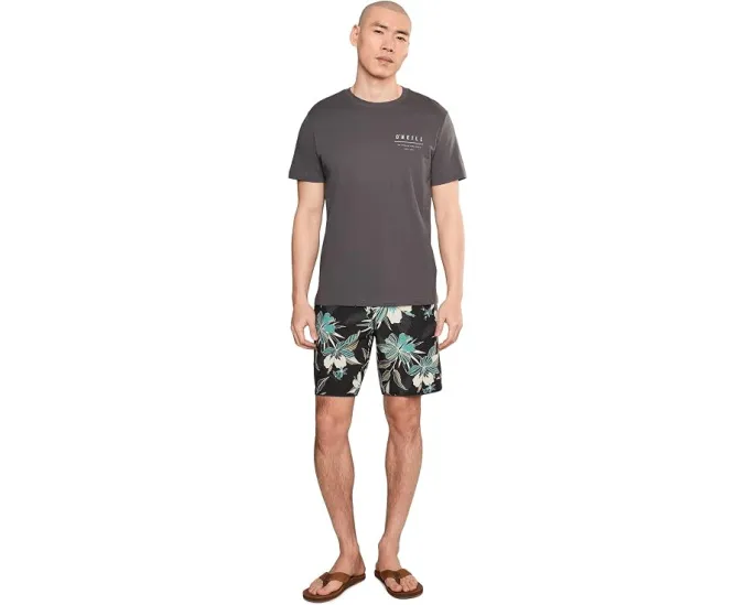 Плавки O'Neill Hyperfreak Mysto Scallop 19 дюймов с фигурным краем