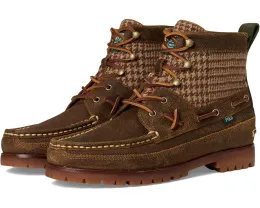 Ботинки Ranger Mid из замши и шерстяного твида Polo Ralph