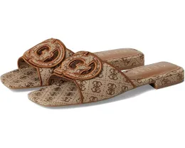 Балетки GUESS Tarishae без застежки с тисненым ремешком