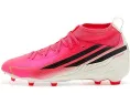 Adidas F50 Hyperfast League Mid Firm Ground детские бутсы с пулл-табом