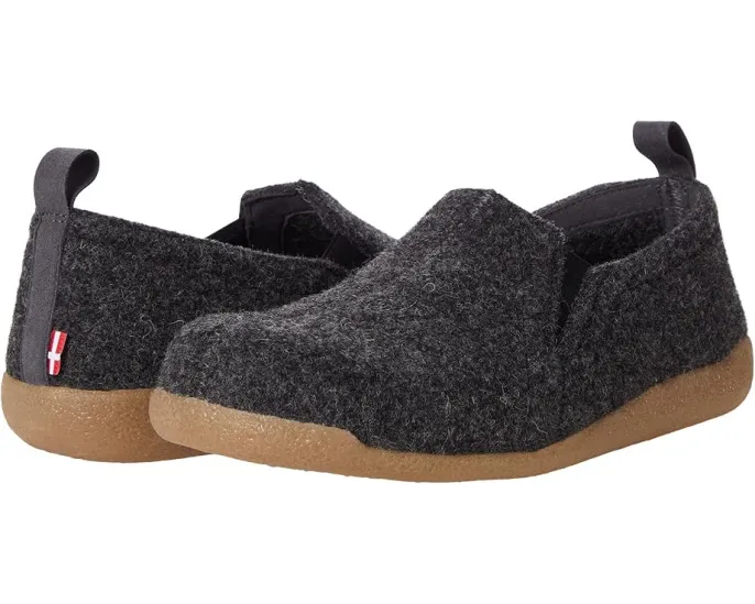 Sanita Skagen слипоны на платформе с текстильным верхом