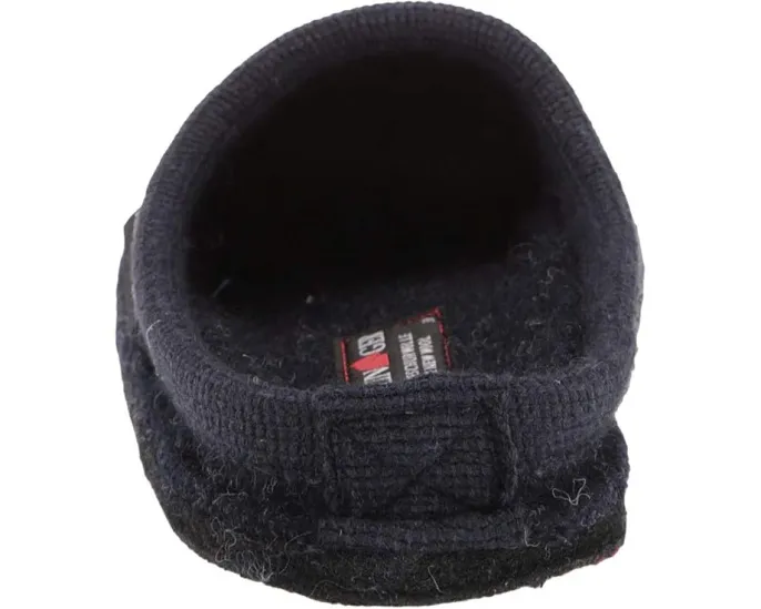 Тапочки Haflinger Gallina с вышивкой курицы и цыплят на войлочном верх