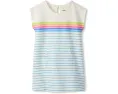 Детское платье Hatley Rainbow Stripe Slouchy с радужной полоской