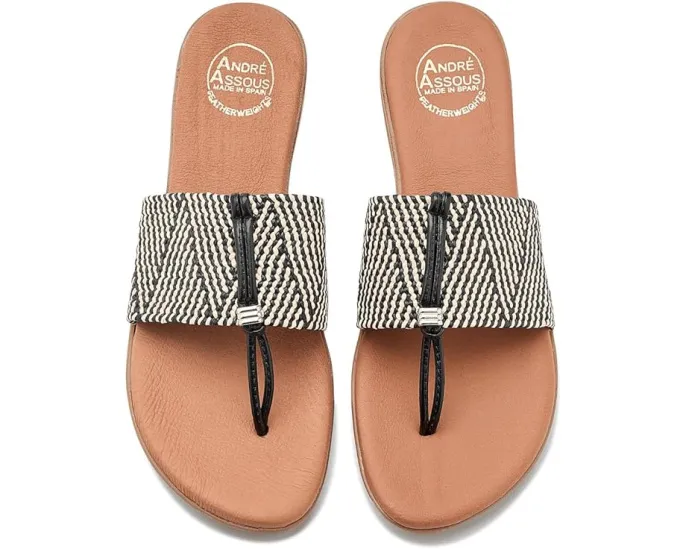 Сандалии Andre Assous Nice Woven из текстиля с переплетением