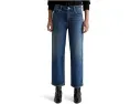 Прямые джинсы Brinley среднего подъема с органическим хлопком от AG Jeans