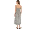 Платье-комбинация Vince Tie Smocked Cami Dress на бретелях