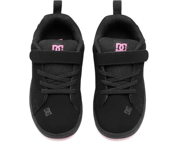 Кроссовки DC Kids Court Graffik Elastic для малышей на шнурках-резинке
