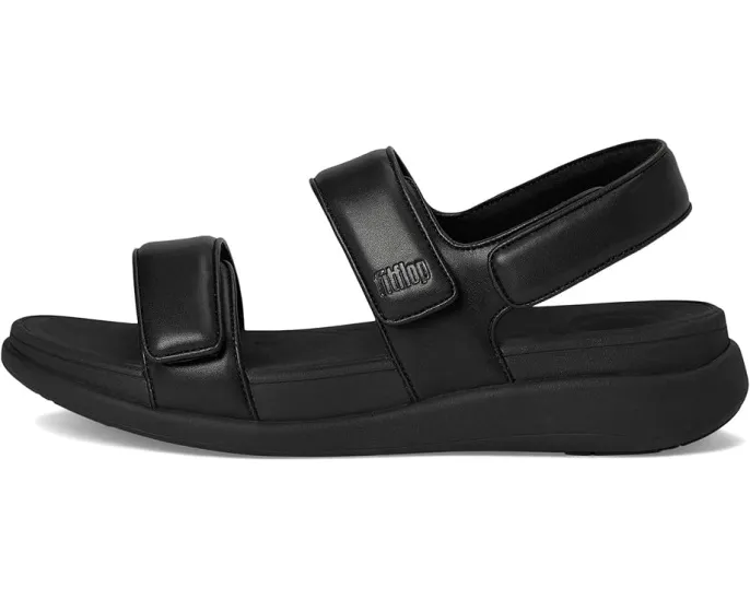 Сандалии FitFlop F-Mode Go Adjustable Flatform с регулируемыми ремешками и технологией Microwobbleboard