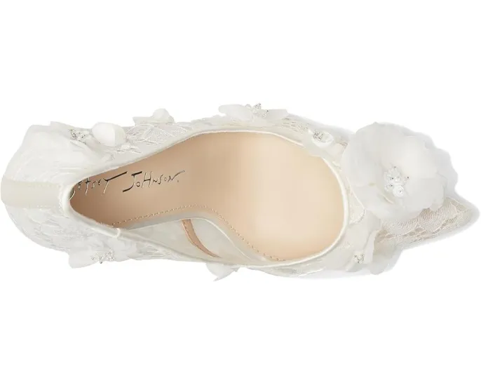 Туфли лодочки Blue by Betsey Johnson Darcy с цветочными аппликациями на шпильке