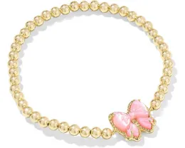 Kendra Scott Браслет Haley Bow Stretch с бантом из перламутра