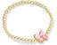 Kendra Scott Браслет Haley Bow Stretch с бантом из перламутра