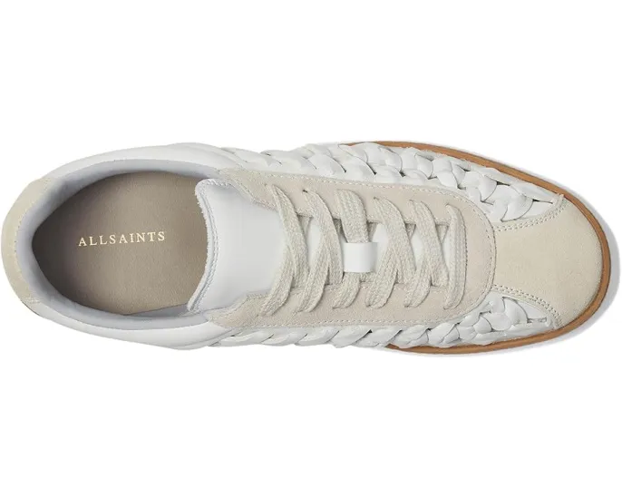 Кроссовки AllSaints Velma Woven с плетеным верхом из кожи