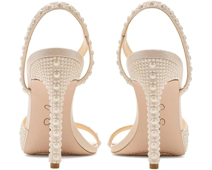 Босоножки Jessica Simpson Jaycin на шпильке с кристаллами и асимметричным ремешком