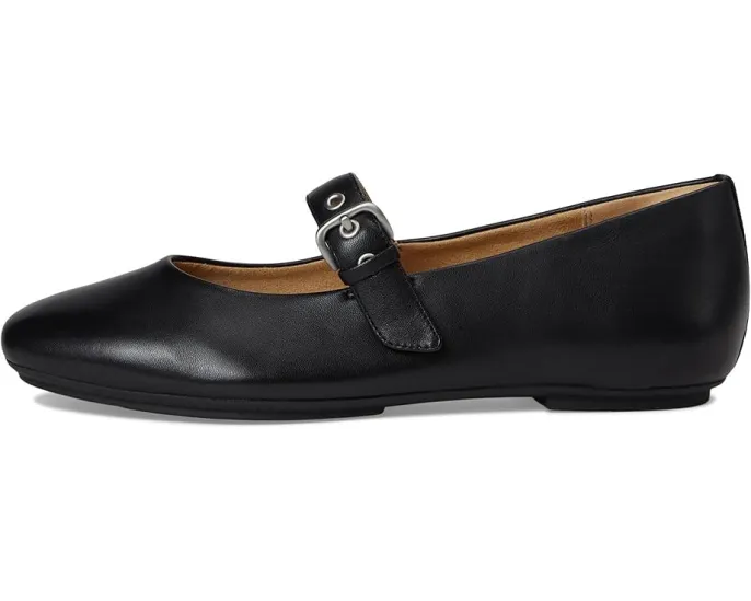 Туфли-марджи FitFlop Delicato из мягкой кожи наппа с пряжкой