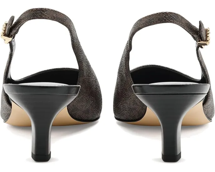 Туфли MICHAEL Michael Kors Amara Toe Cap Sling Pumps с мыском и киттеном