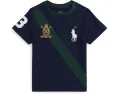 Футболка Big Pony 20th Anniversary Crest Polo Ralph Lauren Kids для малышей и младших детей