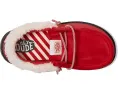 Лоферы Hey Dude Kids Wally Santa Claus для малышей с искусственным мехом и эластичной шнуровкой