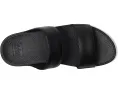 Сланцы FitFlop Lulu Leather с анатомической стелькой и клиновидным каблуком