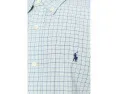 Polo Ralph Lauren классическая рубашка-поло в клетку Green Blue Multi