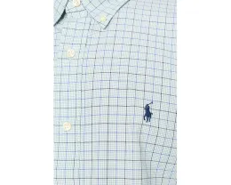 Polo Ralph Lauren классическая рубашка-поло в клетку Green Blue Multi