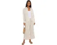 Petite Belted Stripe Shacket