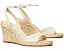 Сандалии Tory Burch Raffia Sandal Wedge 80 мм с плетением и миндалевидным носком