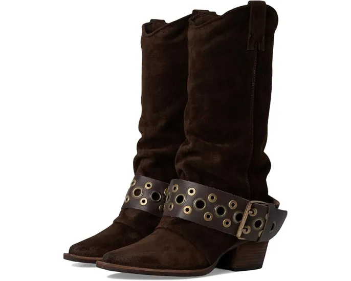 Ботинки Steve Madden Ashwood в вестерн-стиле из замши
