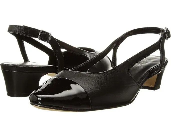 Туфли Vaneli Aliz на блочном каблуке с регулируемой пряжкой