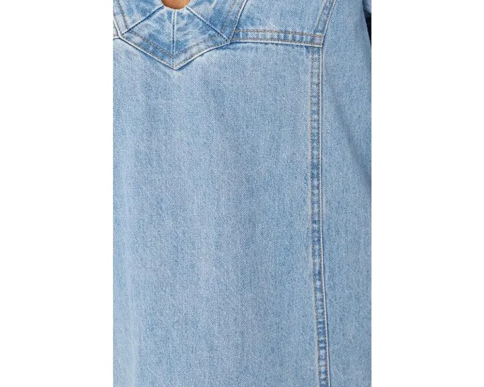 Комплект Goldie Free People с топом на завязках и юбкой миди