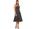 Платье Adrianna Papell в горошек с силуэтом fit-and-flare