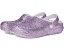 Crocs Classic Lined Glitter Clog утепленные блестящие сабо для малышей