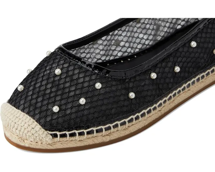 Балетки Kate Spade New York Pearl с жемчужным декором и сетчатым верхом