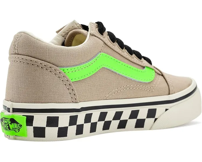 Кроссовки Vans Old Skool для детей из замши и канваса