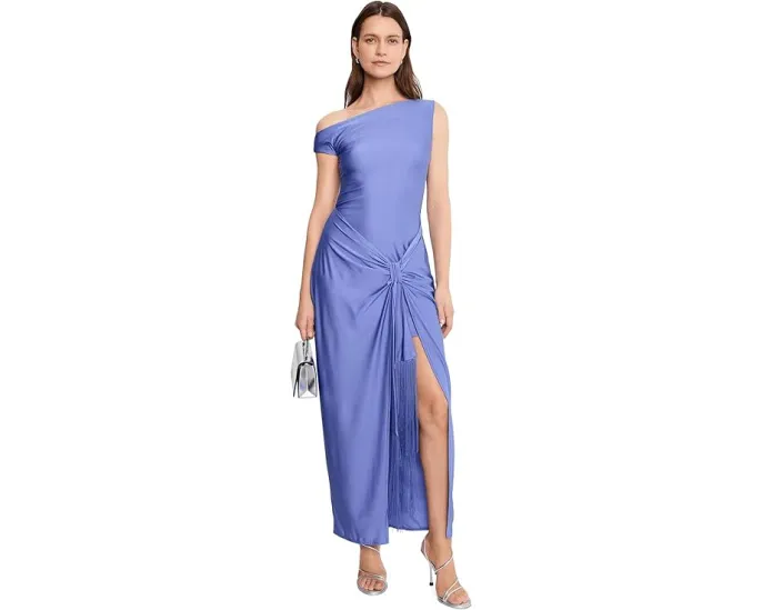 Asymmetric Twist Front Dress