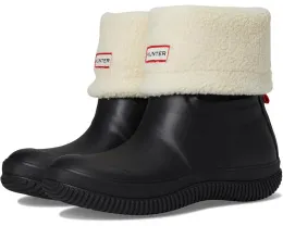 Водонепроницаемые сапоги Hunter Thunor с отворотом из шерпы и подкладкой