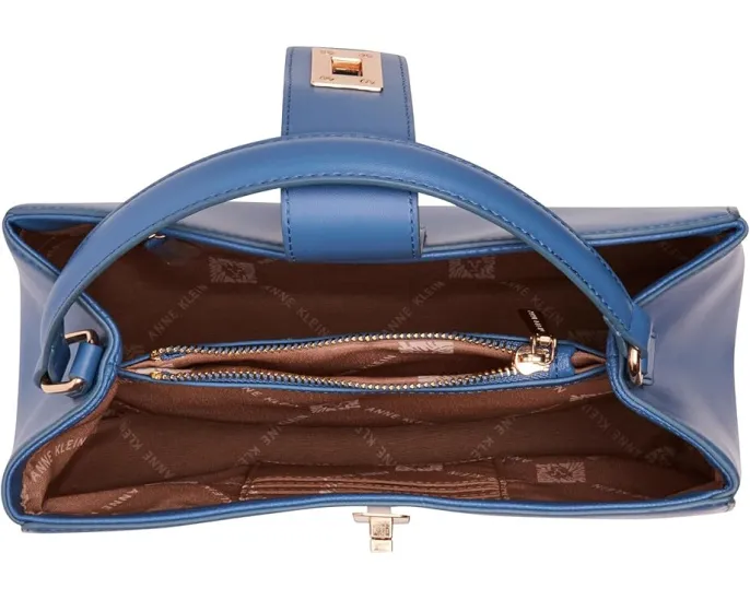 Минималистичная сумка-сатчел Minimal Satchel от Anne Klein с эмалевой застежкой