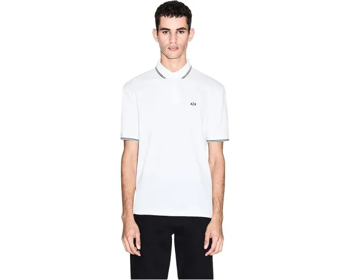 Поло Essential Logo с вышитым логотипом Armani Exchange
