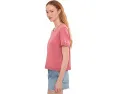 Футболка Clara Tee с кружевной отделкой из органического хлопка и TENCEL Toad&Co