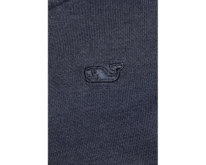 Детская кофта Vineyard Vines с крашением в изделии и застежкой-молнией на четверть