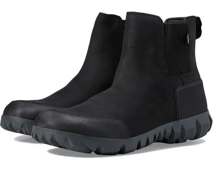 Водонепроницаемые ботинки Bogs Arcata Urban Leather Chelsea с противоскользящей подошвой