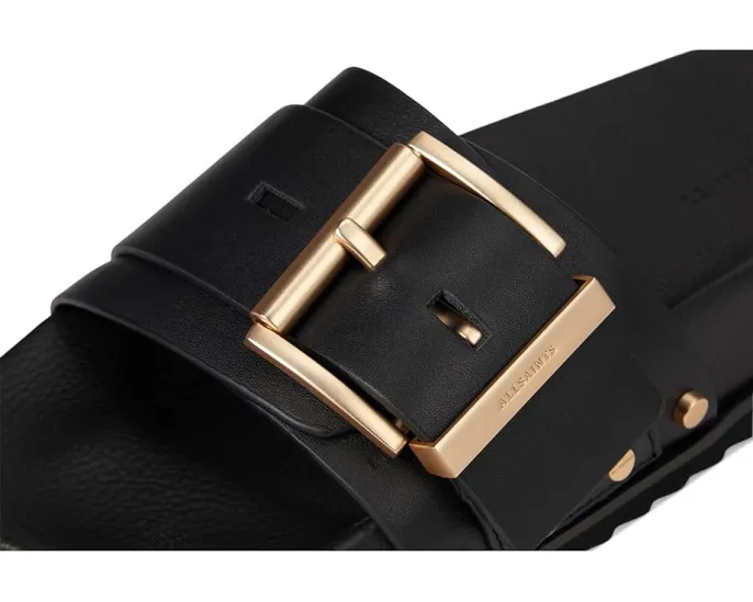 Сандалии-слипоны AllSaints Ellie Stud с квадратной пряжкой